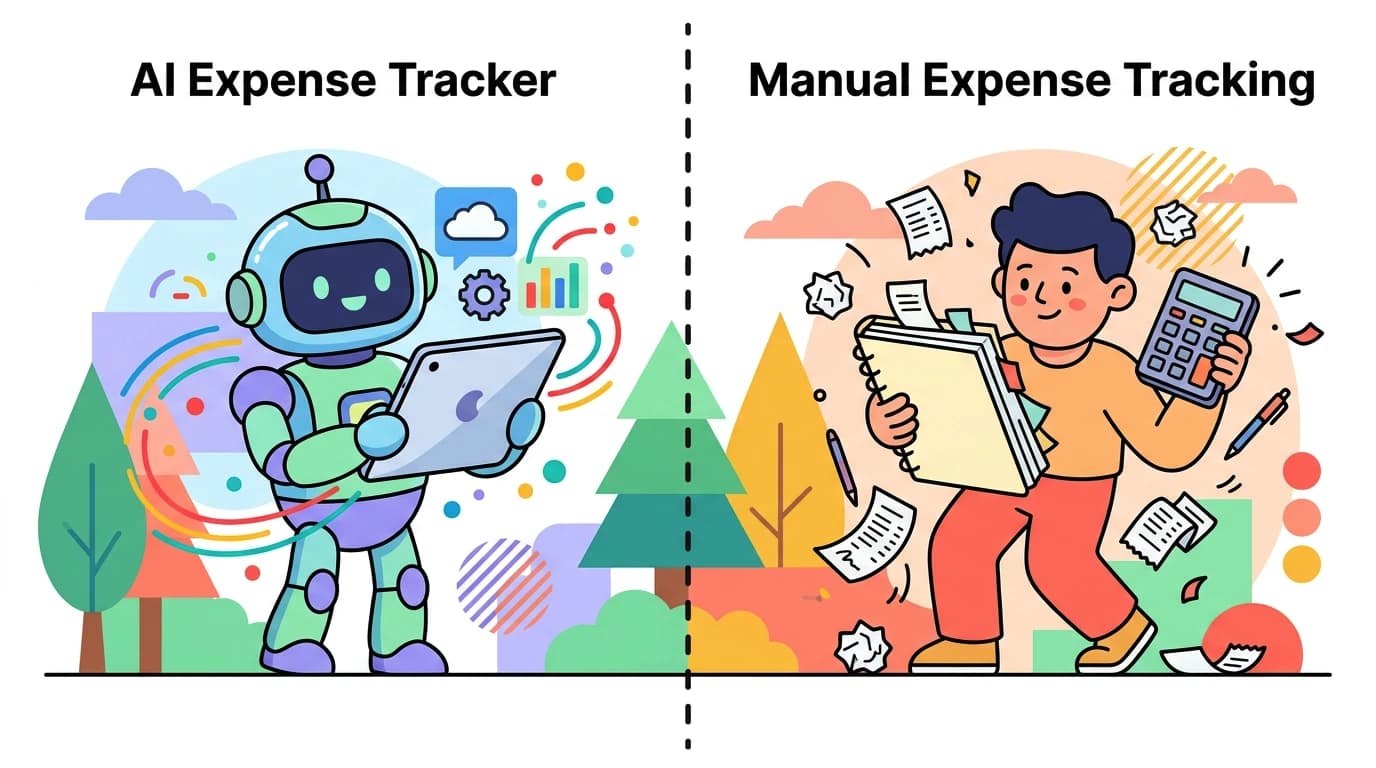 AI Expense Tracking vs Manual: Which Is More Accurate?