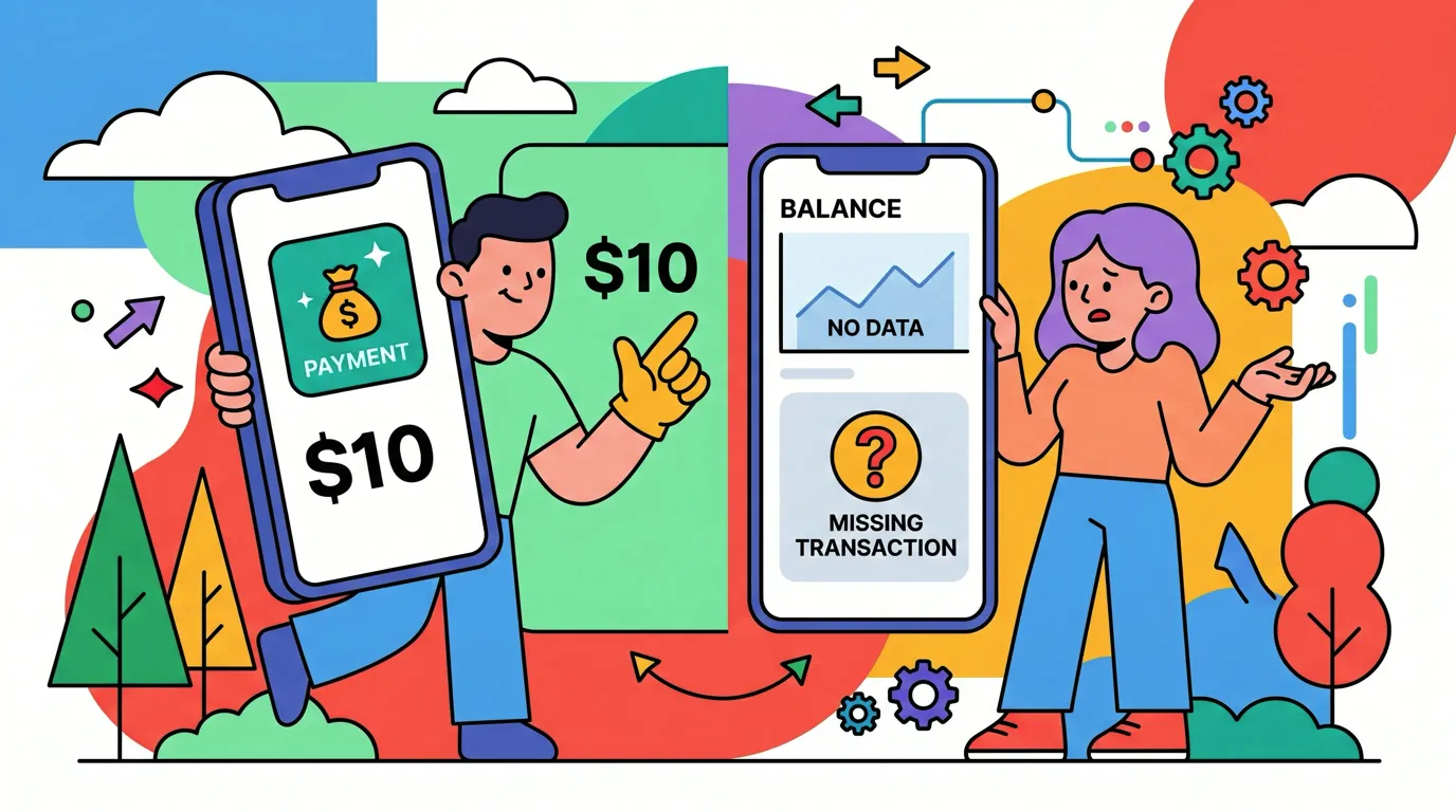 Why Your Bank Says You Spent $10 but Your Finance App Shows Nothing