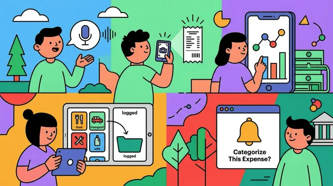 5 Ways to Log Expenses Without Typing